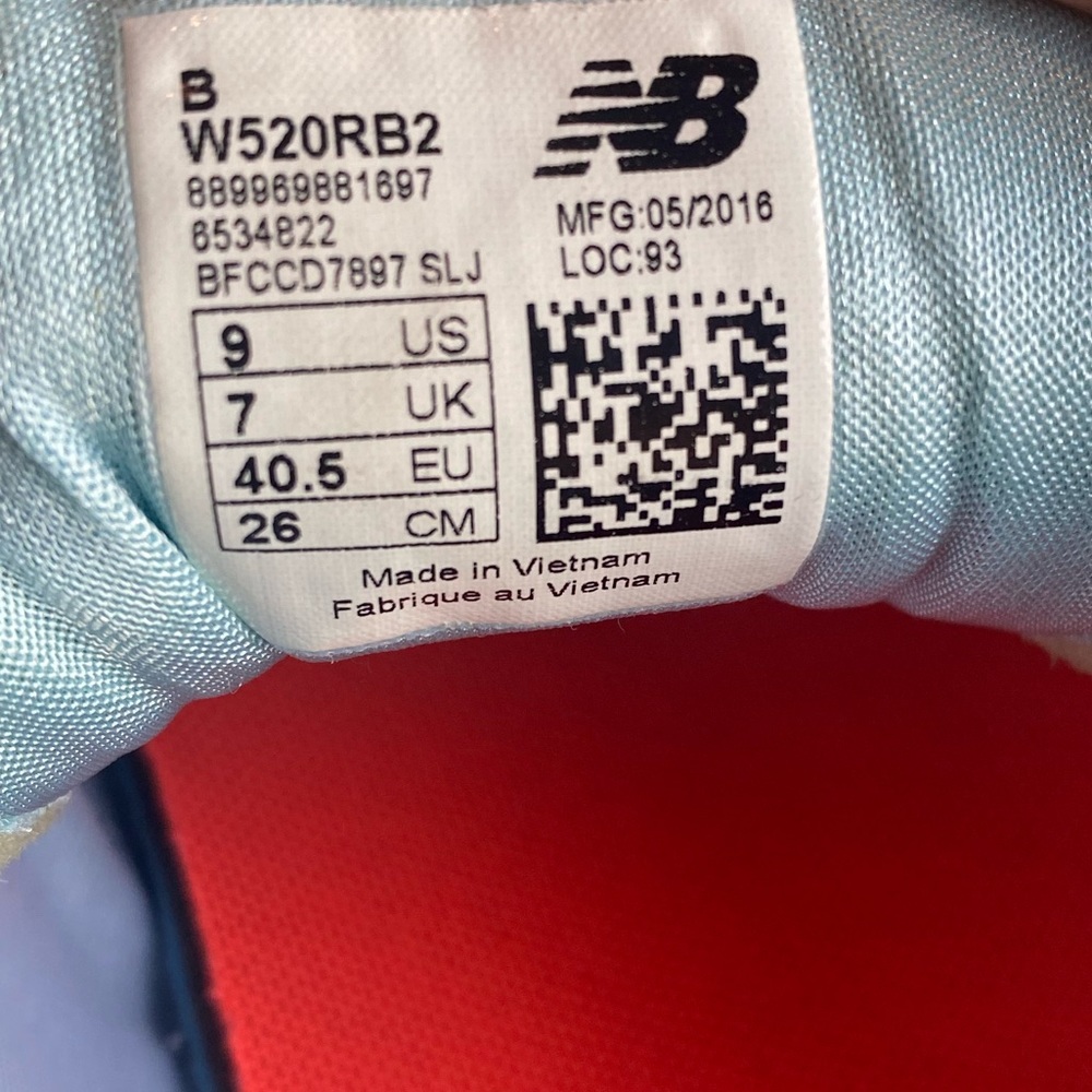 New Balance 520 Comfort Ride 2 Running Shoes - Picture 7 of 9